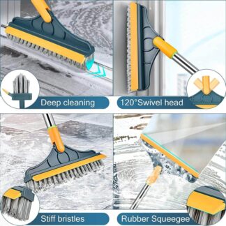 2 In 1 Bathroom Long Handle Brush