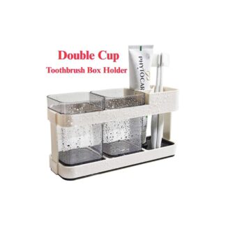 Toothbrush Toothpaste Stand Holder Bathroom Storage Organizer, Multipurpose Stand, Cutlery Holder, Easy Organizer - Dhaka Shopping Zone