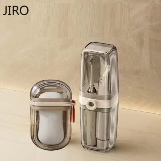 Portable Soap Holder Toothbrush Case Durable Plastic Travel Essentials, Easy-Clean Gym & Bathroom Accessories