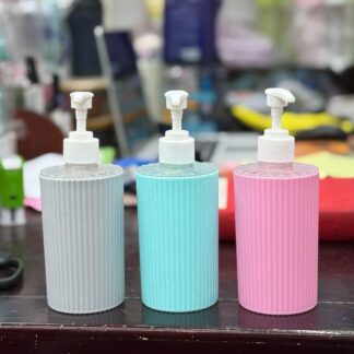 Bathroom Soap Dispenser Hand-Wash Refill Bottle Plastic Body -1Pcs 250ml (Multicolor)