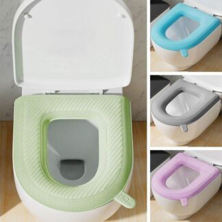 Bathroom Accessories Soft Toilet Seat Toilet Cover Toilet Seat Closestool Mat multicolor