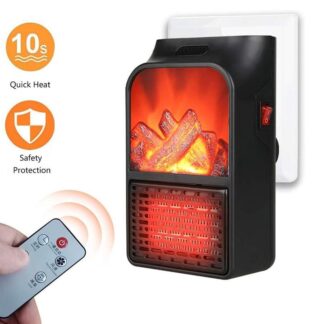 RC Room Heater Fireplace Flame for Bedroom Bathroom Office Home Indoor