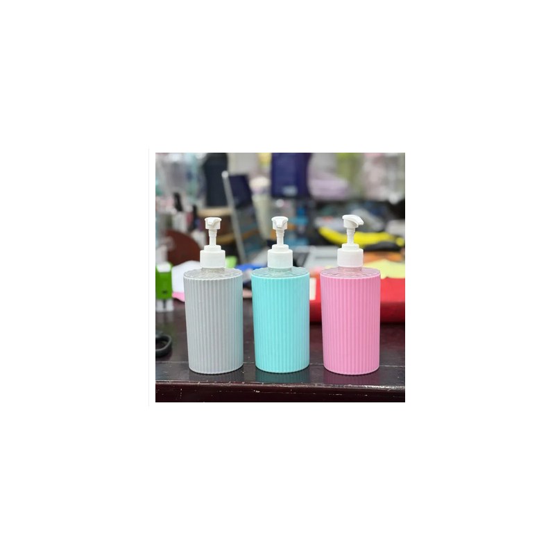 Bathroom Soap Dispenser Hand-Wash Refill Bottle Plastic Body/Hand-Wash Refill Bottle -1Pcs 250ml (Multicolor)