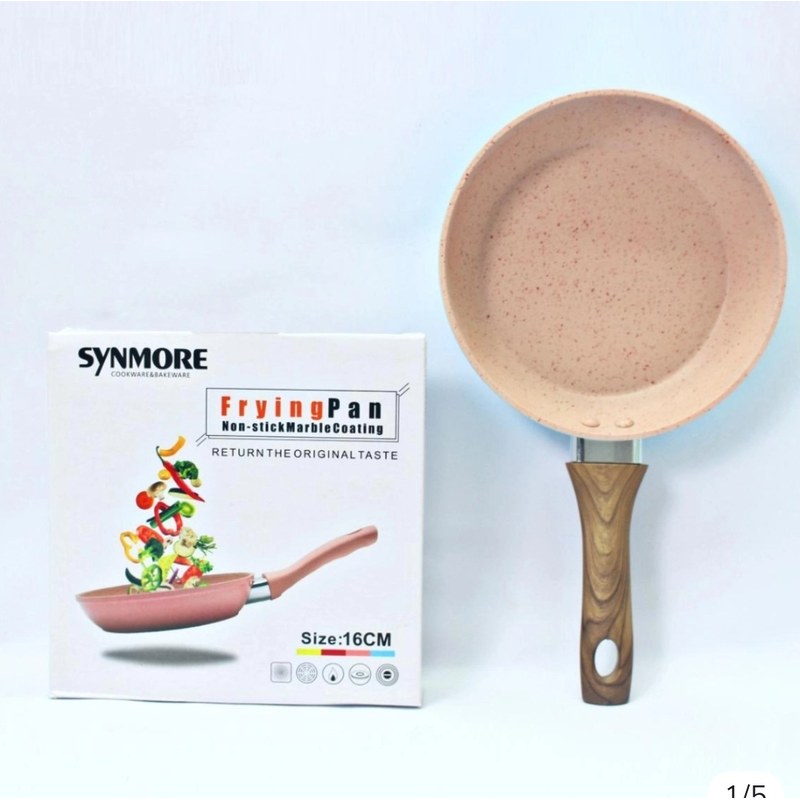 Frying Pan Non-Stick Marble Coating 16 cm SYNMORE