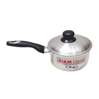 Kiam Milk Pan with Lid 18cm (Aluminium)