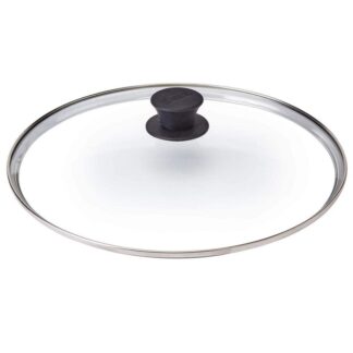 Glass Lid 28cm Tempered Replacement Cover - Oven Safe for Skillet Pots Pans: Universal for all Cookware: Cast Iron, Stainless, Non-Stick