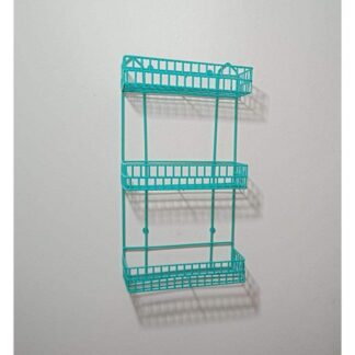 3 Shelves Wire Wall Organizer