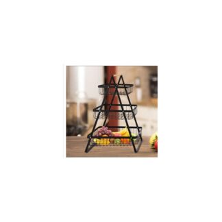 3-Tier Carry & Serve Fruit Basket Premium Home Storage Rack