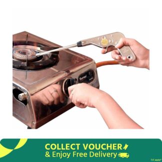Electric  Spark kitchen Gas Lighter - Silver: Convenient and Reliable for All Your Lighting Needs - Easy to Use and Maintain