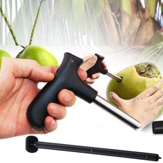 Steel Coconut Opener Drilling tool Stainless Steel Coconut Opener Opening Driller Cut Hole Tool Fruit Openers Tools Durable Hole Tool Kitchen