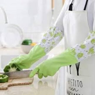 Dishwashing Cleaning Rubber Gloves Non-Slip Kitchen Glove Waterproof - Belizzi