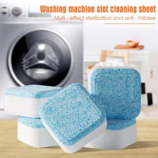 12pcs Washing Machine Cleaner Washer Cleaning Detergent Effervescent Tablet Cleaner kit