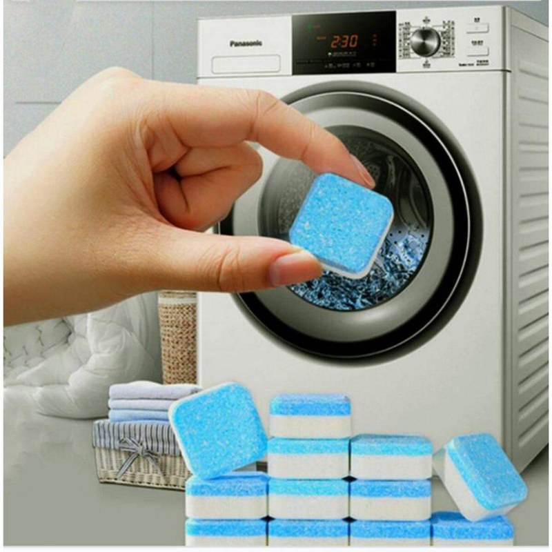 High-Quality Washing Machine Odor Eliminator Tablets, Anti-Bacterial, Deep Cleaning Tablets For Front Loader & Top Load Washer, Clean Inside Drum And Laundry Tub Seal (Washing Mach