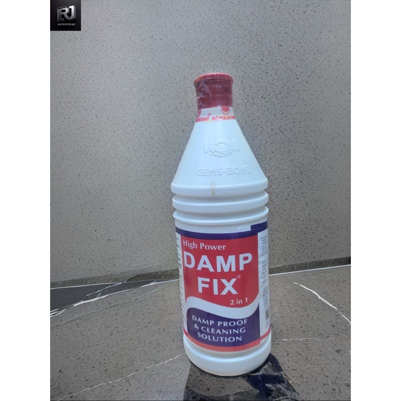 dump fix water tank and pipe cleaner damp proof and cleaning solution 1000 ml or 1L