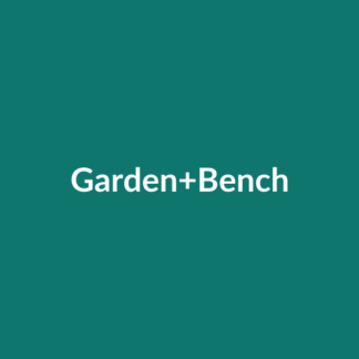 Garden Bench Plastic Wood Look